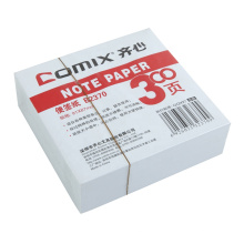 COMIX Economic Note Paper Case 300 Blätter weißer Memo-Memo-Pad-Halter von weißen Blättern